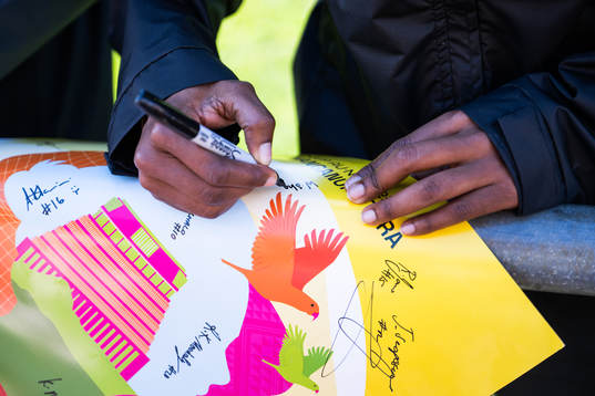 A player of the South African women's national football