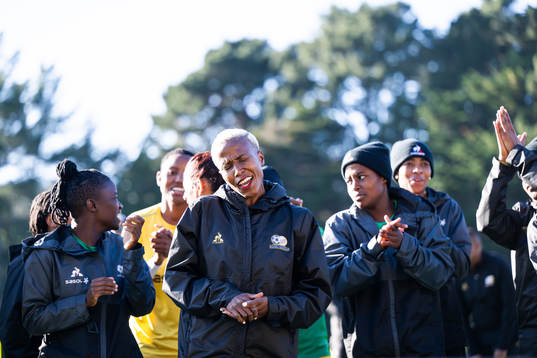 Mapula Kgoale of the South African women's national