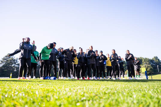 Players of the South African women's national football team