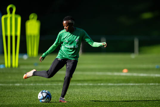Thembi Kgatlana of the South African women's national