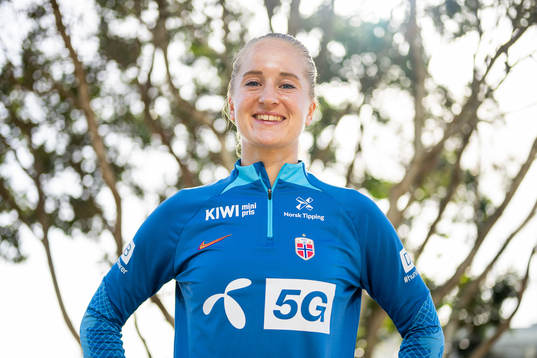 Amalie Eikeland of the Norwegian women’s national