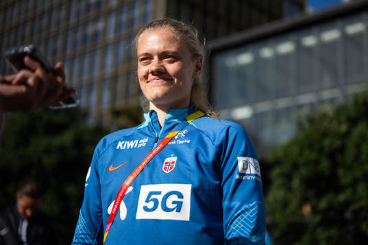 Mathilde Harviken of the Norwegian women’s national