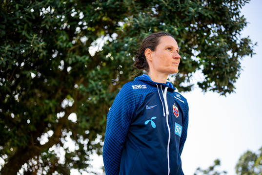 Ingvild Stensland, assistant coach of the Norwegian