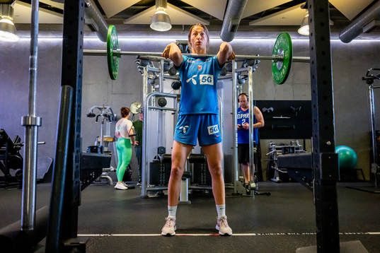 Goalkeeper Cecilie Fiskerstrand of the Norwegian women’s