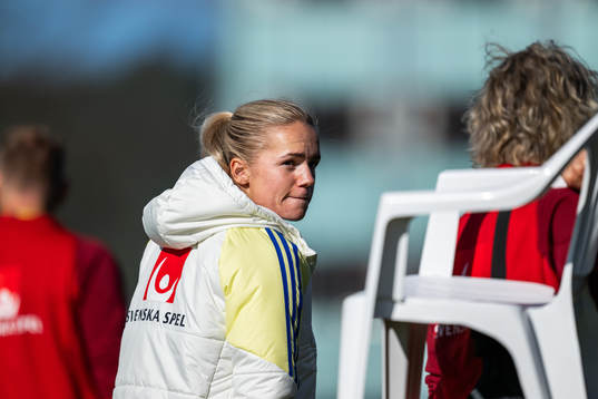 Hanna Lundkvist of the Swedish women's national football