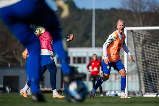 Caroline Seger of the Swedish women's national football