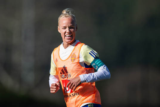 Caroline Seger of the Swedish women's national football