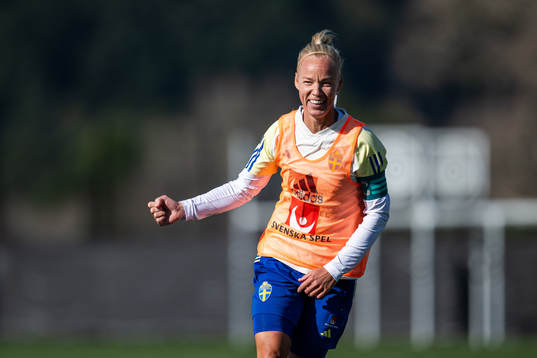 Caroline Seger of the Swedish women's national football