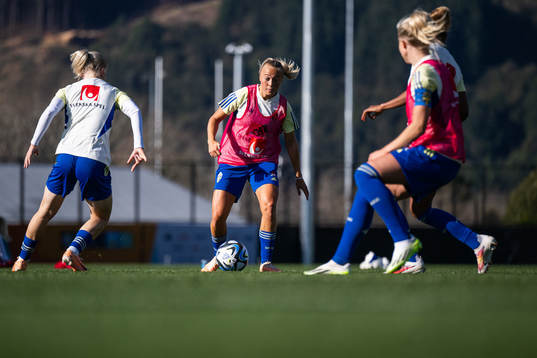 Hanna Bennison of the Swedish women's national football