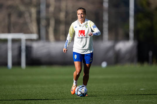 Filippa Angeldahl of the Swedish women's national football