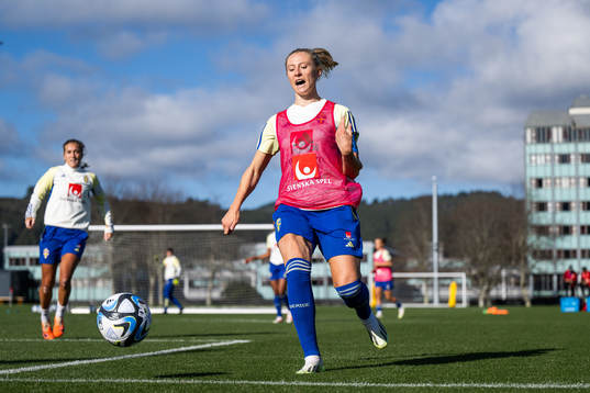 Rebecka Blomqvist of the Swedish women's national football