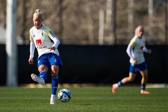 Caroline Seger of the Swedish women's national football