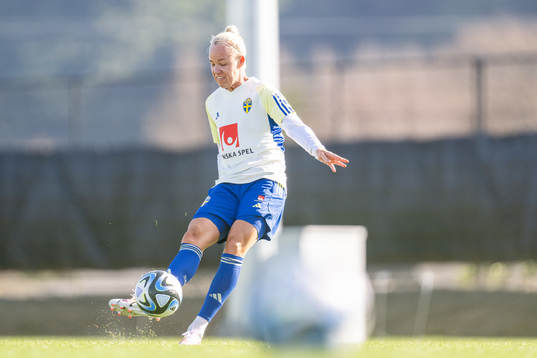 Caroline Seger of the Swedish women's national football
