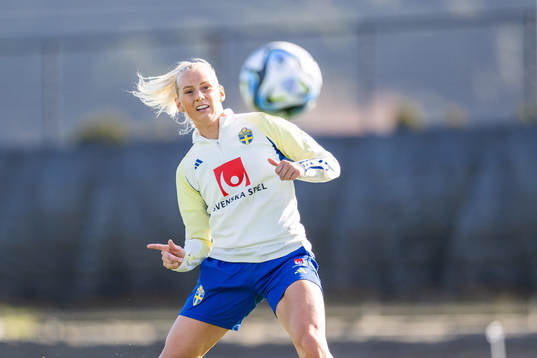 Stina Blackstenius of the Swedish women's national football