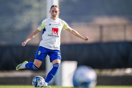 Elin Rubensson of the Swedish women's national football