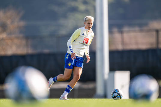 Lina Hurtig of the Swedish women's national football team