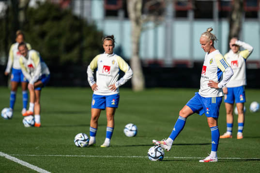 Caroline Seger of the Swedish women's national football