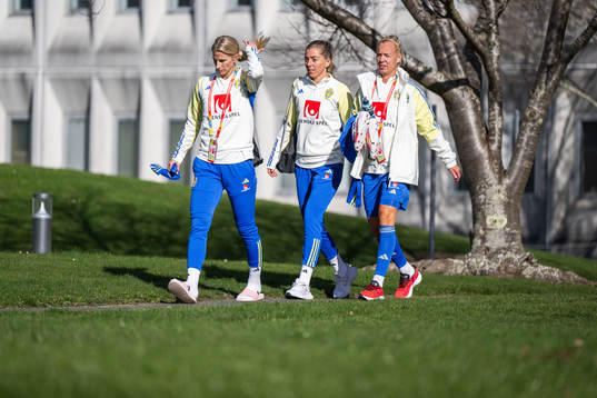Sofia Jakobsson, Linda Sembrant and Caroline Seger of the