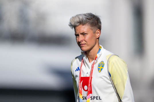 Lina Hurtig of the Swedish women's national football team