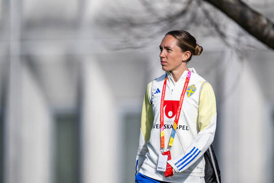 Elin Rubensson of the Swedish women's national football