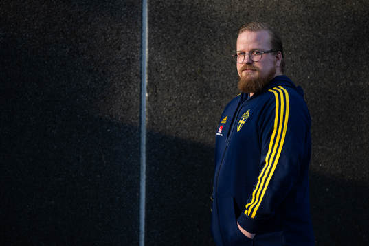 Analyst Anders Eriksson of the Swedish women's national