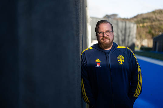 Analyst Anders Eriksson of the Swedish women's national