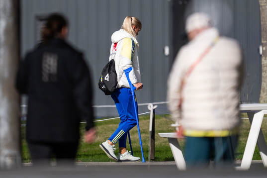 Hanna Lundkvist of the Swedish women's national football