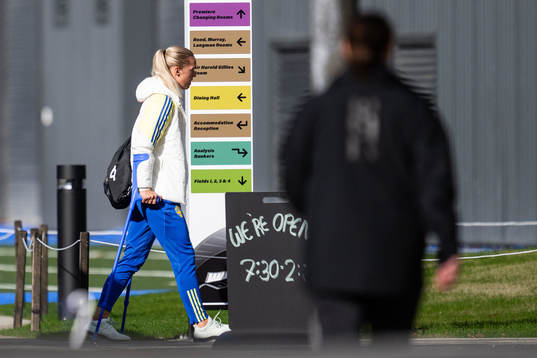 Hanna Lundkvist of the Swedish women's national football