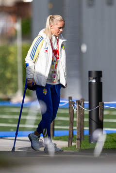Hanna Lundkvist of the Swedish women's national football