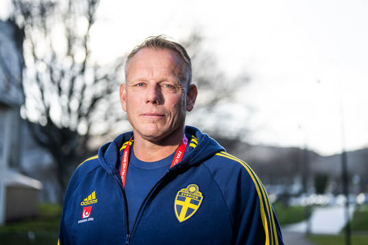 Head of Security Stefan Dejemyr of the Swedish women's