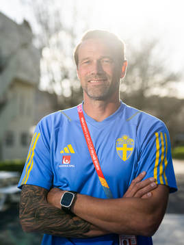 Coordinator Magnus Andersson of the Swedish women's