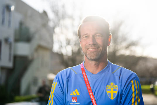 Coordinator Magnus Andersson of the Swedish women's