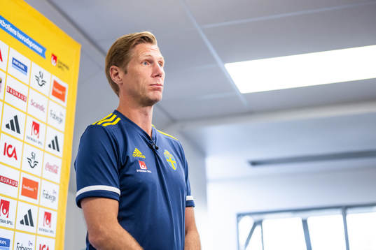 Sports psychologist Rasmus Liljeblad of the Swedish women's