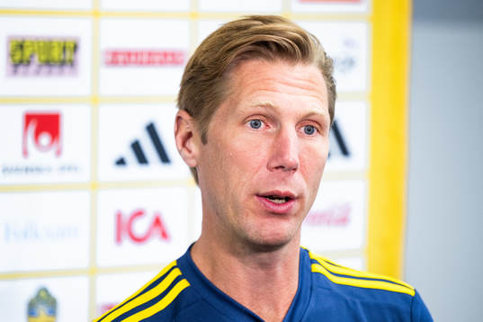 Sports psychologist Rasmus Liljeblad of the Swedish women's