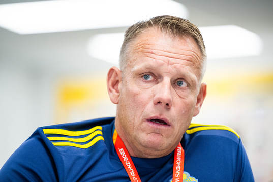 Head of Security Stefan Dejemyr of the Swedish women's