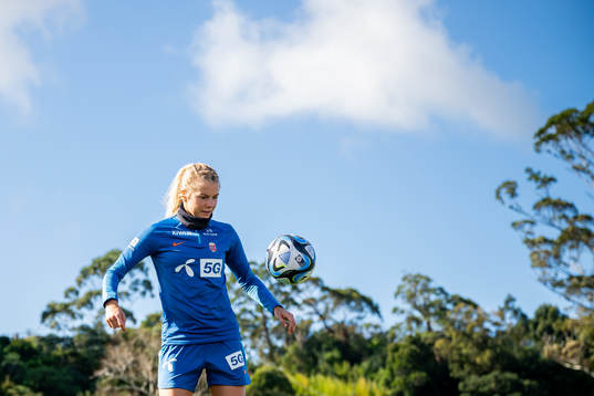 Ada Hegerberg of the Norwegian women’s national football