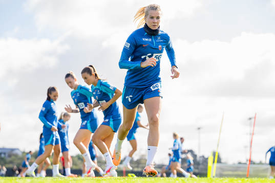Ada Hegerberg of the Norwegian women’s national football