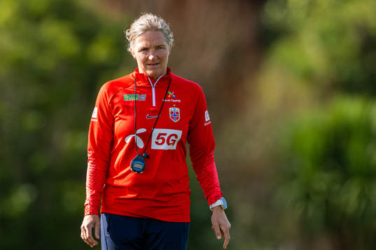 Hege Riise, head coach of the Norwegian women’s national