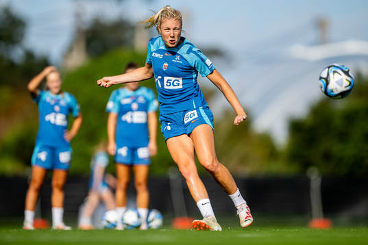 Sophie Román Haug of the Norwegian women’s national