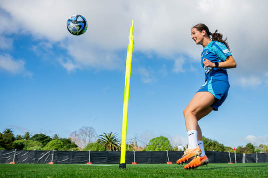 Tuva Hansen of the Norwegian women’s national football