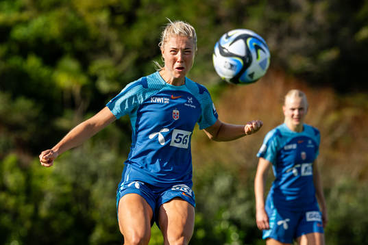 Sophie Román Haug of the Norwegian women’s national
