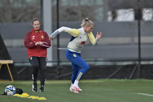 Swedens Fridolina Rolfö of the Swedish women's national