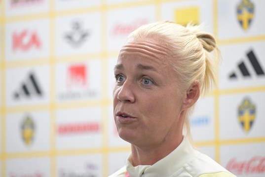 Swedens Caroline Seger of the Swedish women's national