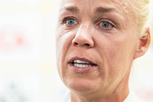Caroline Seger of the Swedish women's national football
