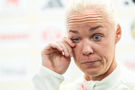 Caroline Seger of the Swedish women's national football