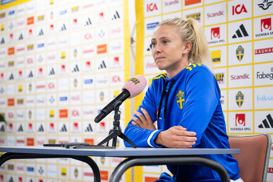 Rebecka Blomqvist of the Swedish women's national football