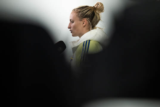 Nathalie Björn of the Swedish women's national football