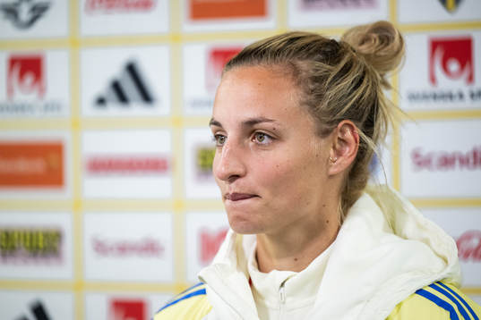 Nathalie Björn of the Swedish women's national football