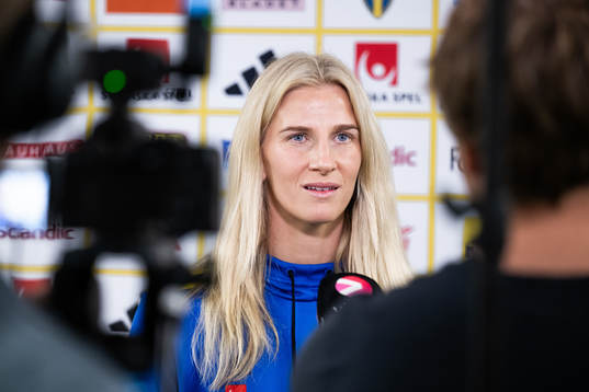 Sofia Jakobsson of the Swedish women's national football