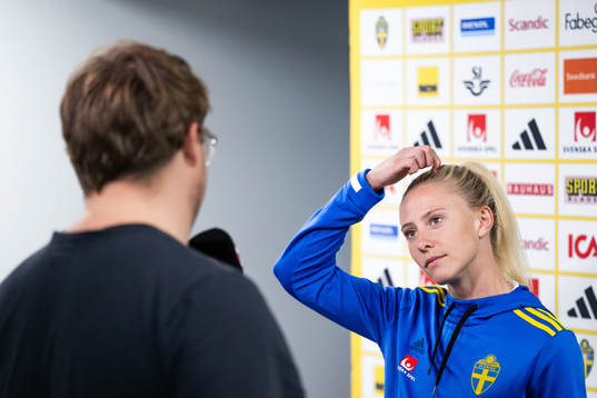 Rebecka Blomqvist of the Swedish women's national football